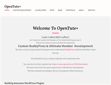 Tablet Screenshot of opentuteplus.com